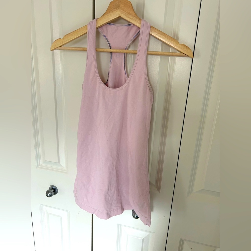 ❤️4‎ for $25❤️ Lululemon pink tank top